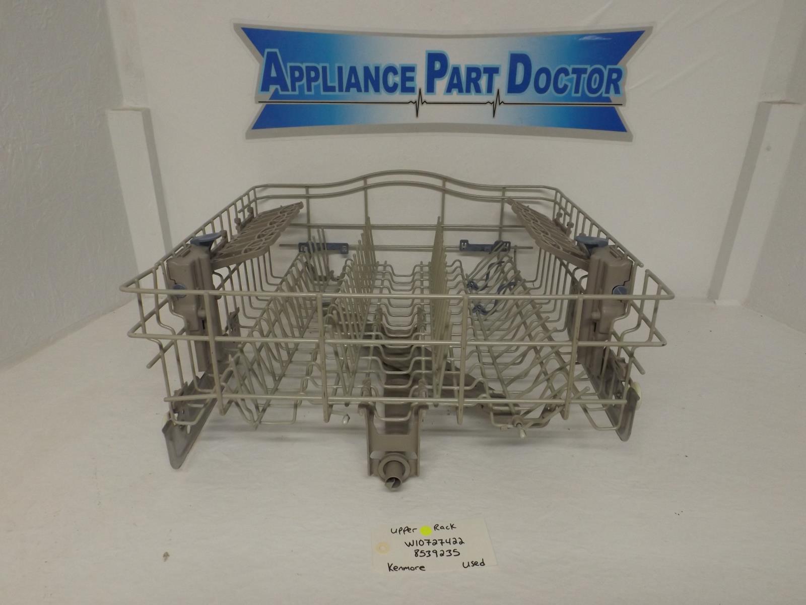 Kenmore Dishwasher W10727422 8539235 Upper Rack Used Kenmore Dishwasher W10727422 8539235 Upper Rack Used
